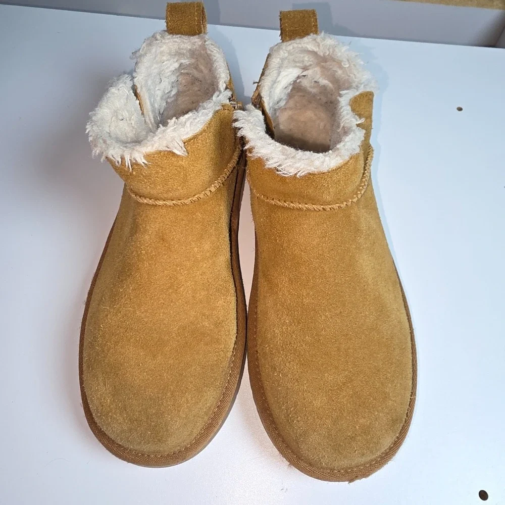 Koolaburra by‎ UGG Koola Mini Boot Chestnut Girl's Size 3/Women's Size 5